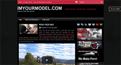 Desktop Screenshot of imyourmodel.com
